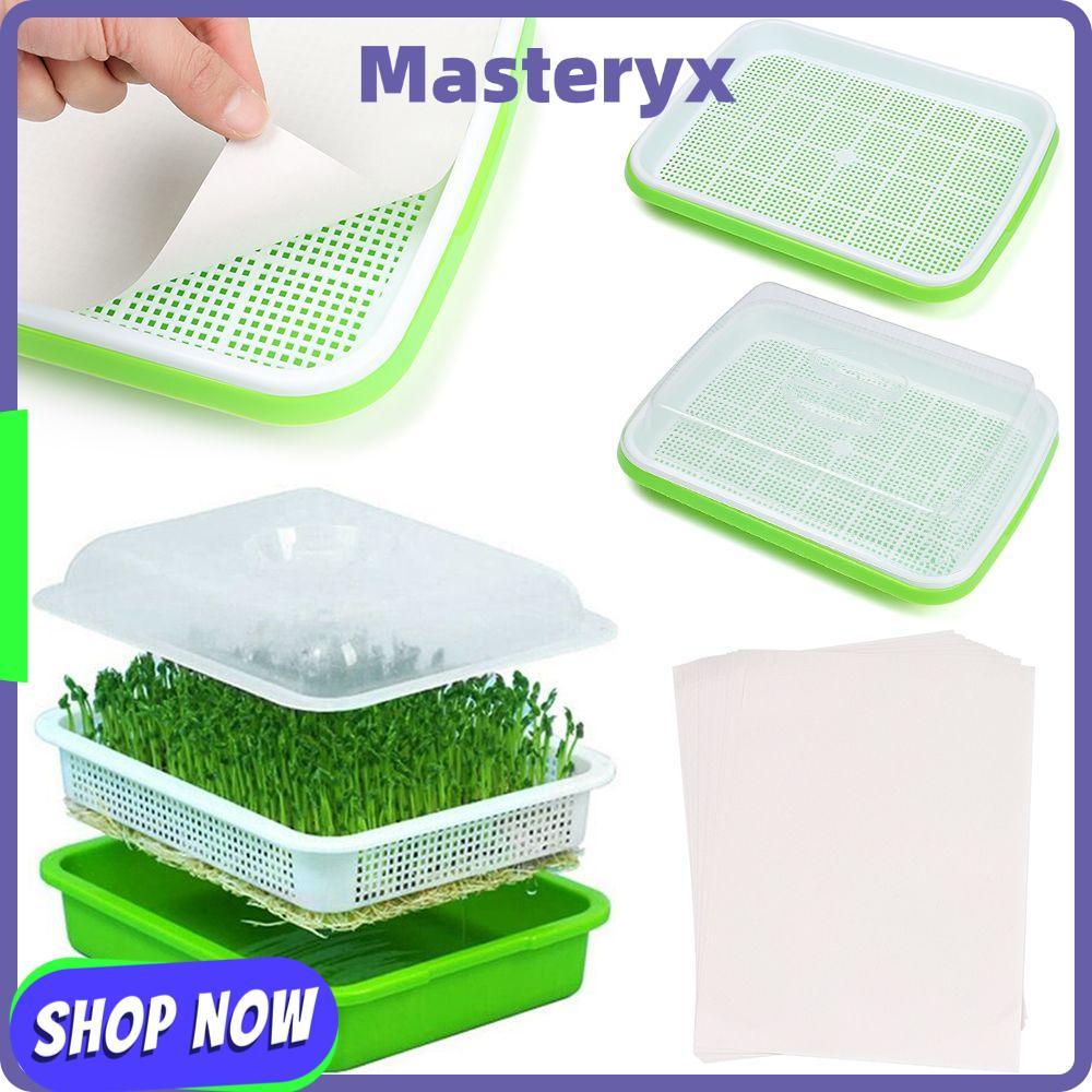 MASTERYX Grow Nursery Pots อุปกรณ์ทําสวนกระดาษเนอสเซอรี่กล่องพืชการเพาะปลูกไร้ดิน