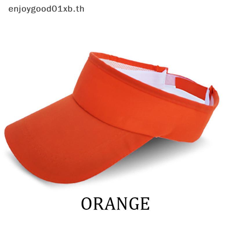 EDTH Empty Top Visor Cap Women Hats Man Cotton Cap Adjustable For Running Tennis Golf Unisex