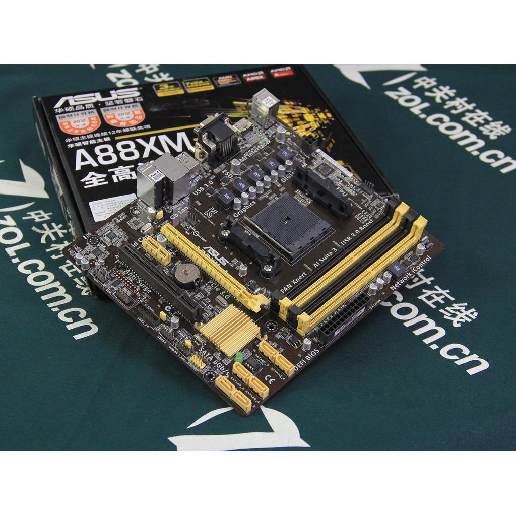 [มือที่สอง] Asus/Asus A88XM-E A88 เมนบอร์ด FM2/FM2+รองรับ 760K 860K 7850 7860K