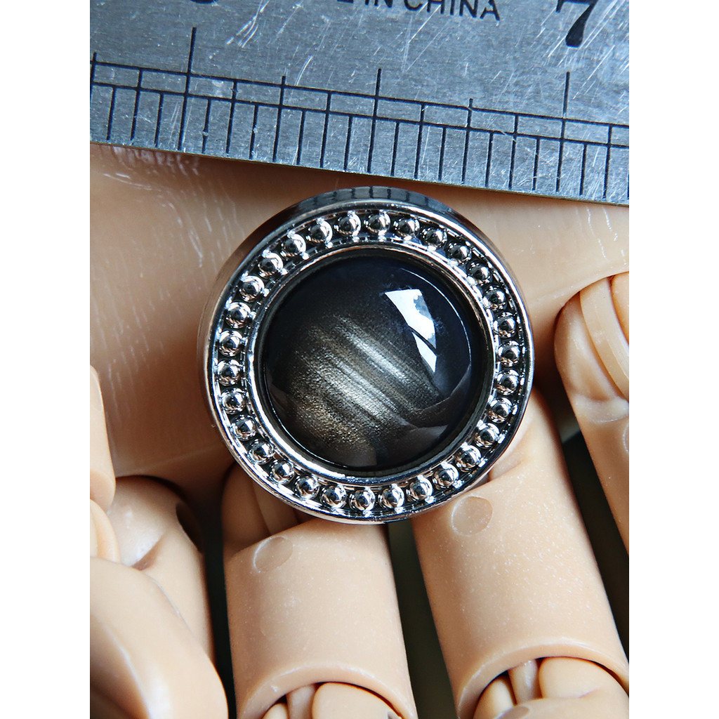 MUHE MUHE Cats Eye Button High-End Light Luxury Suit Jacket Button Ladies Jacket Windbreaker Jacket 
