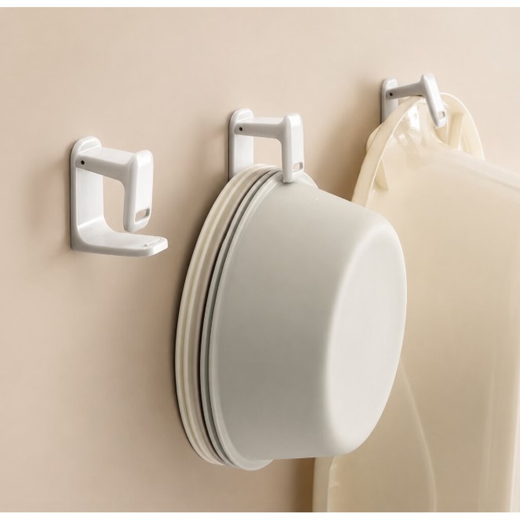 Omocha | Adjustable Basin Hook ที่แขวนกะละมัง รุ่นใหญ่ แขวนอ่างอาบน้ำเด็กได้