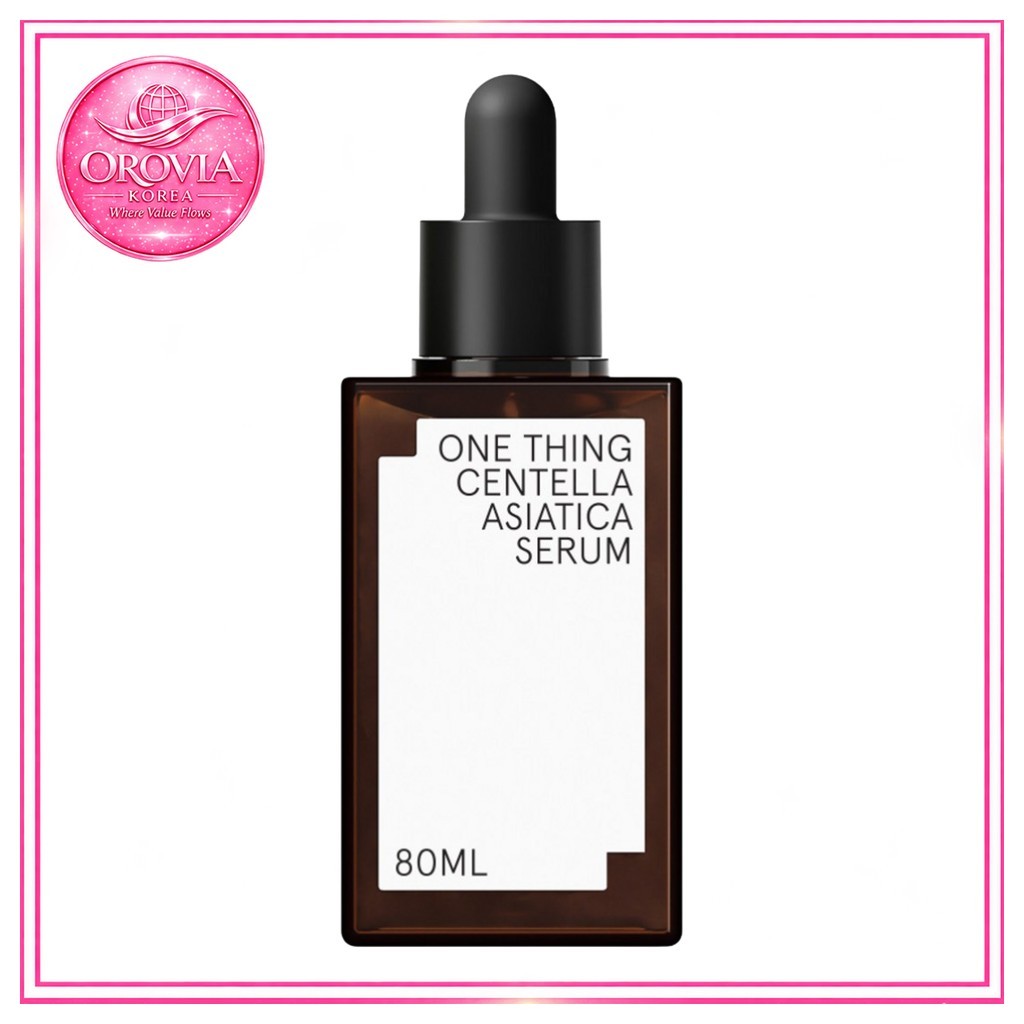 [one thing] Centella Asiatica Serum, 80ml, 1pc / เซรั่ม Centella เกาหลี / สูตรบางเบา โดย OROVIA KORE