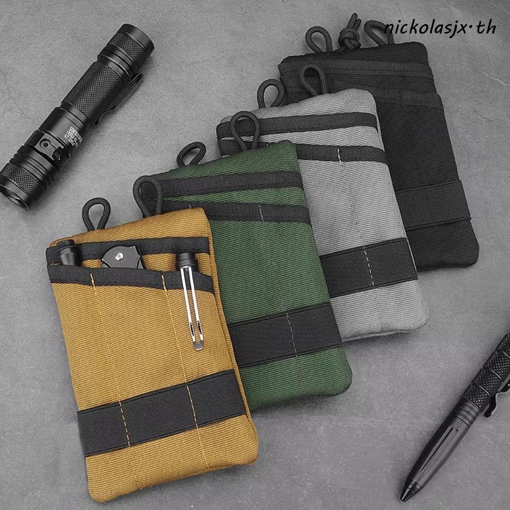 VELAVETIS Mini EDC Tool Bag, Compact Light Light Light Card Key Pouch, EDC Tool Kit ทนทานสายรัดไหล่ย