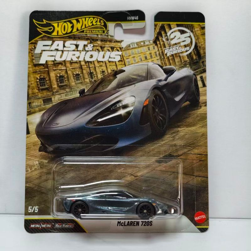 HNE46 Hot Wheels Car Culture Speed and Passion Car Model McLaren 720S