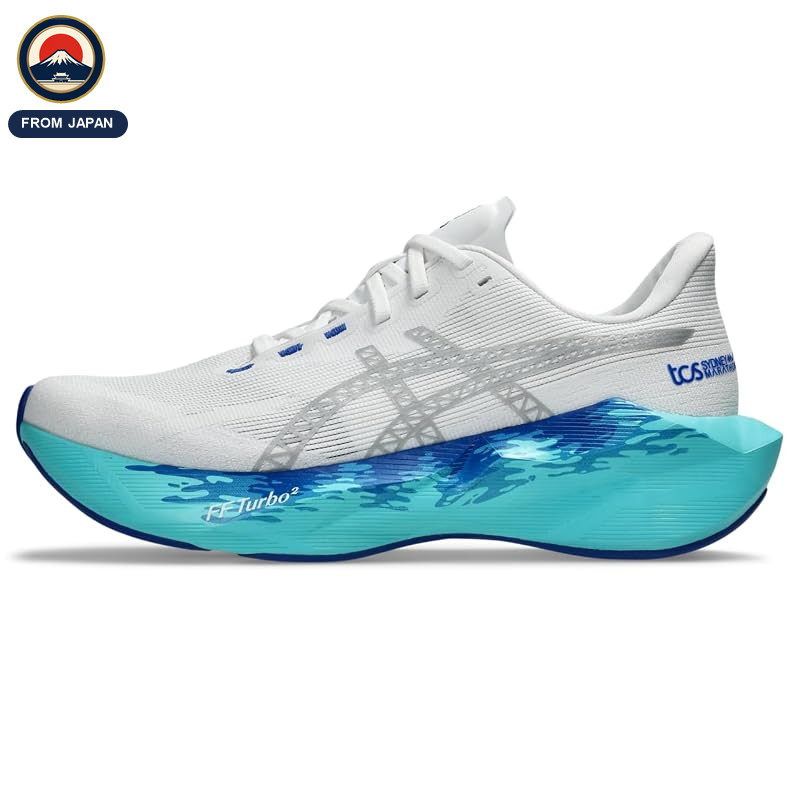 ASICS Official Store Exclusive NOVABLAST 6 Sydney Running Shoes in White/Ice Mint, Available in Mult