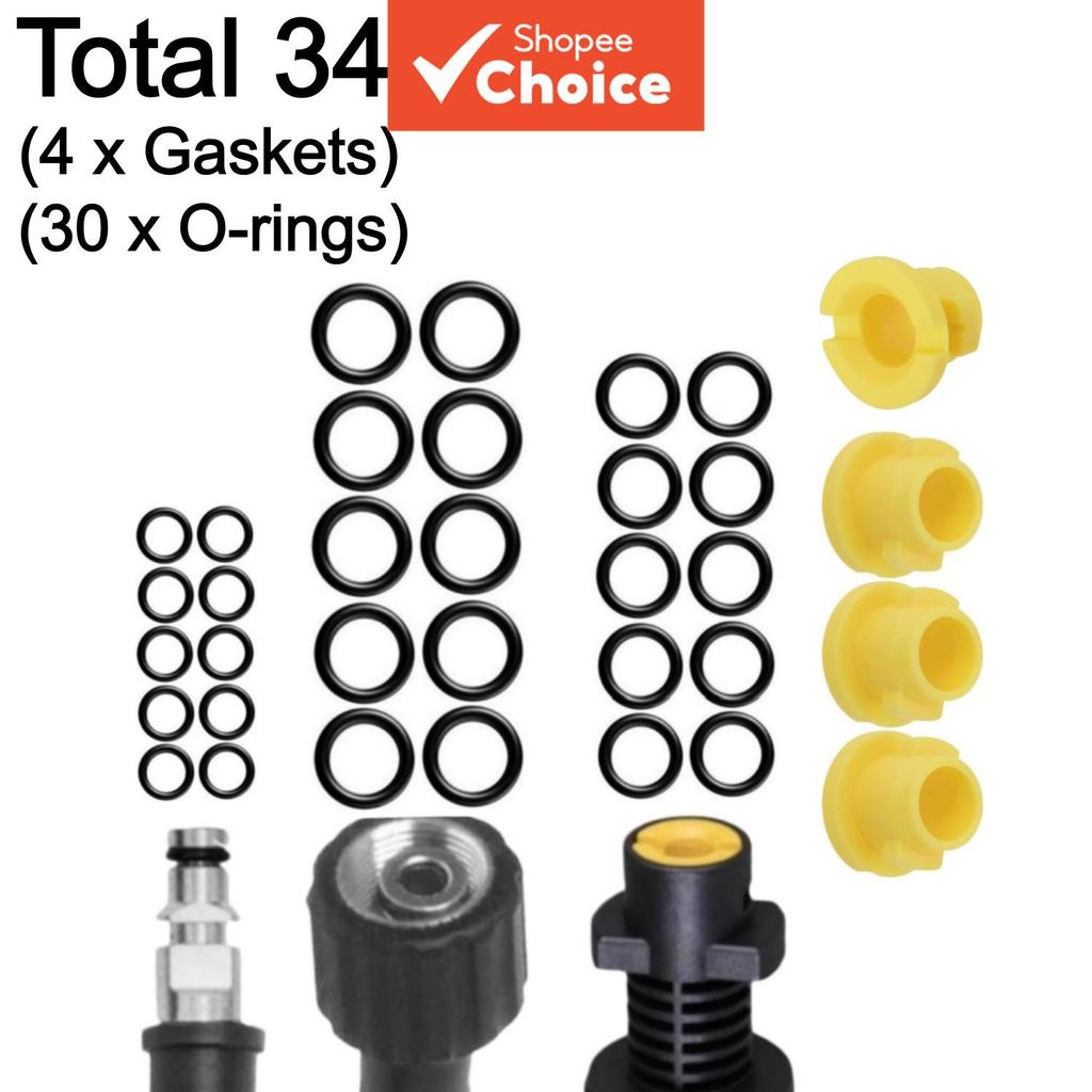 Karcher K2-k7 Lance ท่อหัวฉีดซีล O-สําหรับแหวนและปะเก็นชุด Anti-leak เปลี่ยนอะไหล่ 2.640-7.0