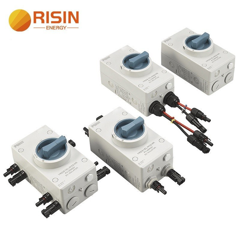 ระบบ PV IP66 DC Isolator Switch Enclosure สําหรับระบบโซลาร์เซลล์ DC Switch Isolator