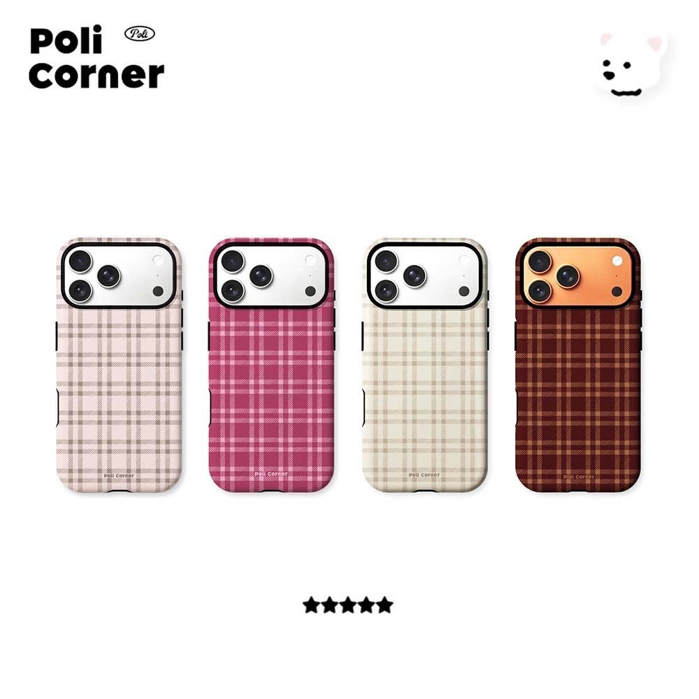 ใหม่ลายตารางหมากรุกเหมาะสําหรับ iPhone17ProMax เคสโทรศัพท์ iPhone16/15/14Plus/13/12/11Pro/XR ฟิล์มกั
