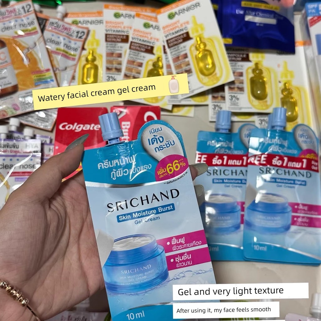 มอยเจอร์ไรเซอร์บำรุงผิวหน้า moisturizer T Thailand SRICHAND Gel Moisturizing Cream Light Moisturizin