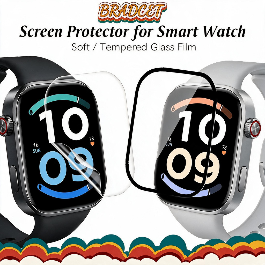 ฟิล์มป้องกันหน้าจอเต็มรูปแบบ / ฟิล์ม TPU อ่อน for Redmi Watch 6 5 4 3/Redmi Watch 6 5 3 Active/6 5 3 Lite ภาพยนตร์