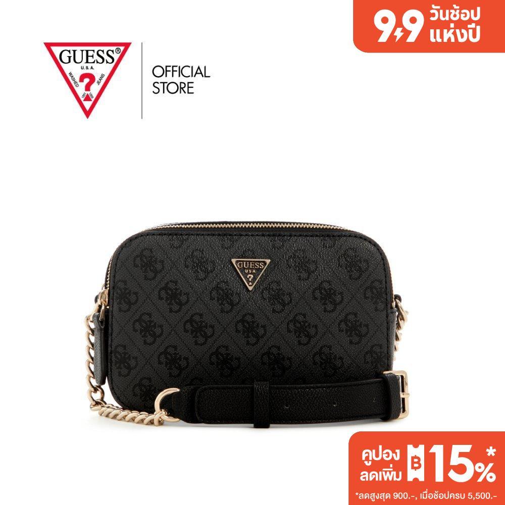 กระเป๋า Guess รุ่น BG967213 NOELLE II CAMERA CROSSBODY สีดำ