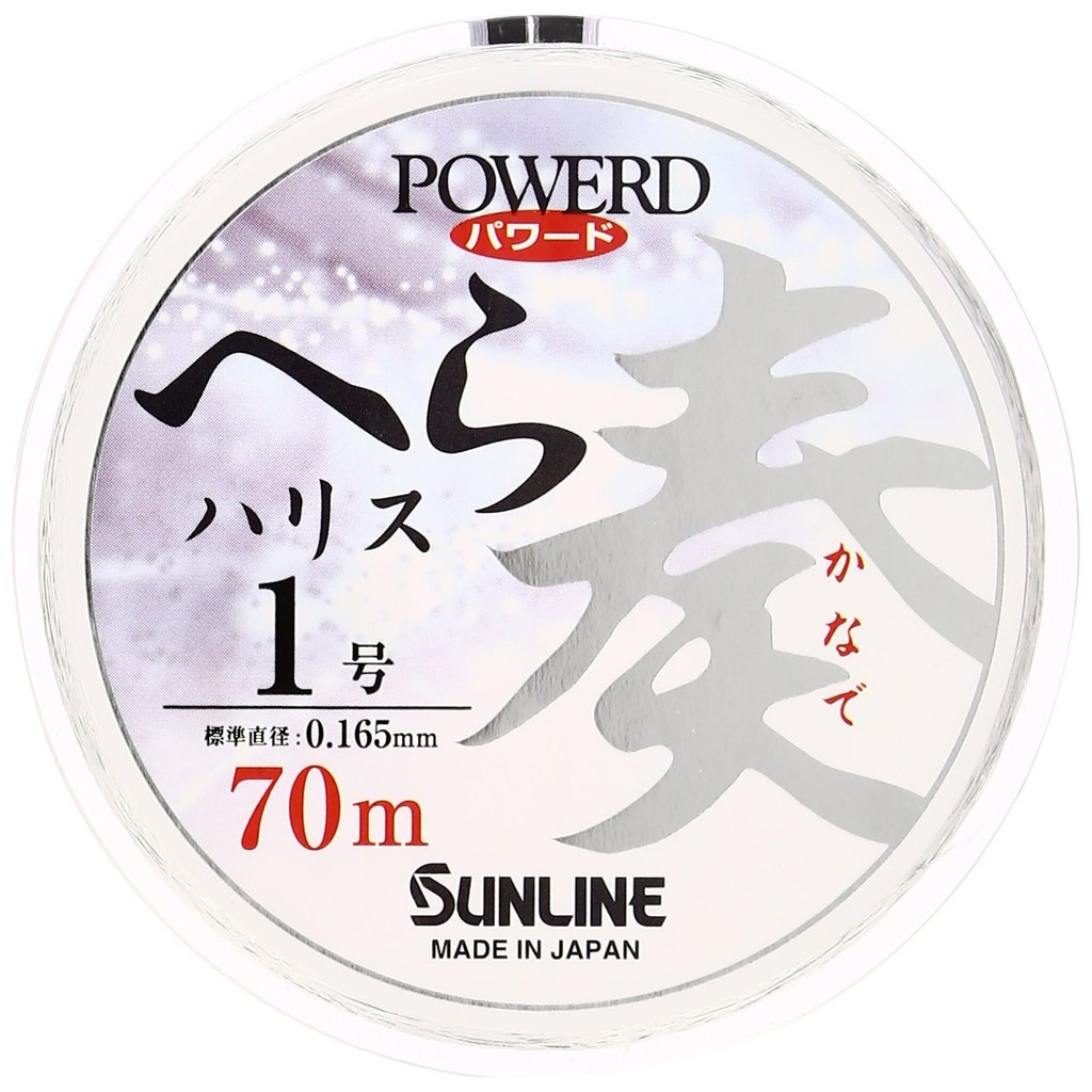 Sunline (SUNLINE) Leader Powered Hera Kanade Nylon 70m 1 size Clear