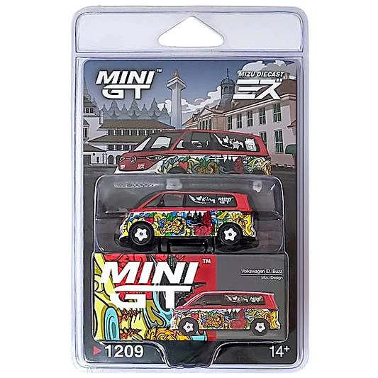 MINI GT No.1209 Volkswagen ID. Buzz Mizu Design MGT01209