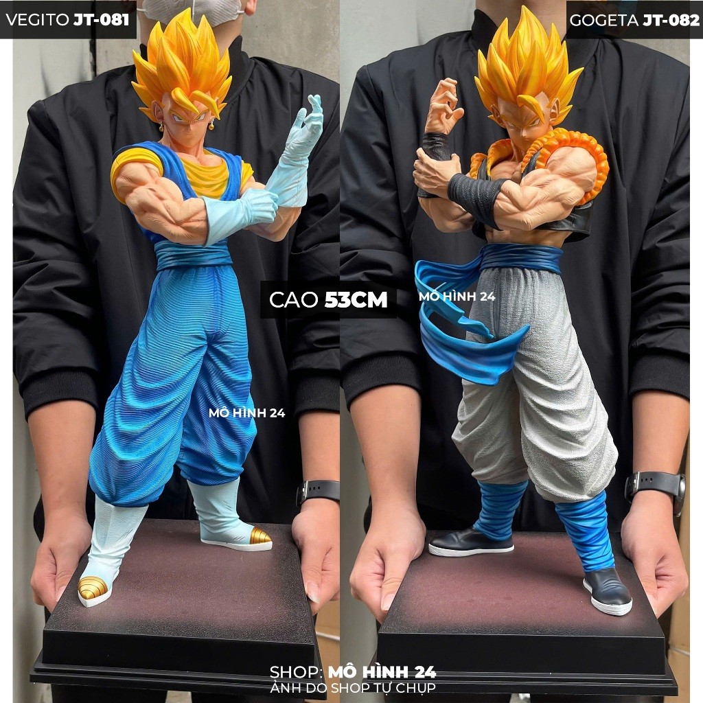 สินค้าใหม่ Vegito Character รุ่น 2% JT-081 Gogeta 2% JT-082 jt studio พรีเมี่ยม สูง 53 ซม. 24g