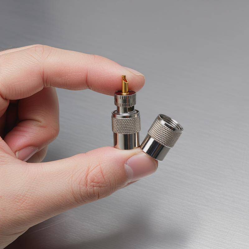 DOUSUN Precision PL259 ปลั๊กเชื่อมต่อสําหรับ RG8X RG213 เหมาะสําหรับวิทยุสมัครเล่นและเครือข่าย TH
