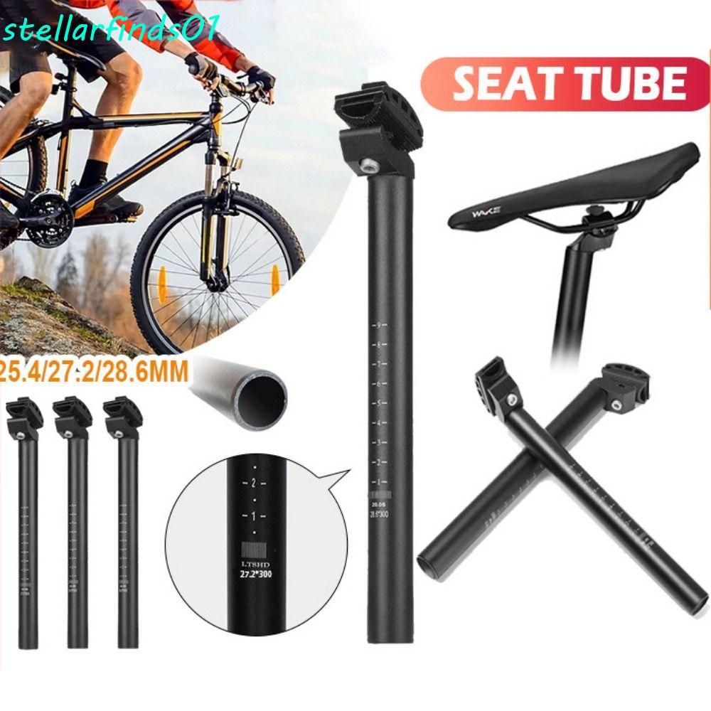 STELLARFIND ที่นั่งจักรยานโพสต์,อลูมิเนียมปรับ MTB ที่นั่งหลอด,คุณภาพสูง Integrate Design ติดตั้งง่า