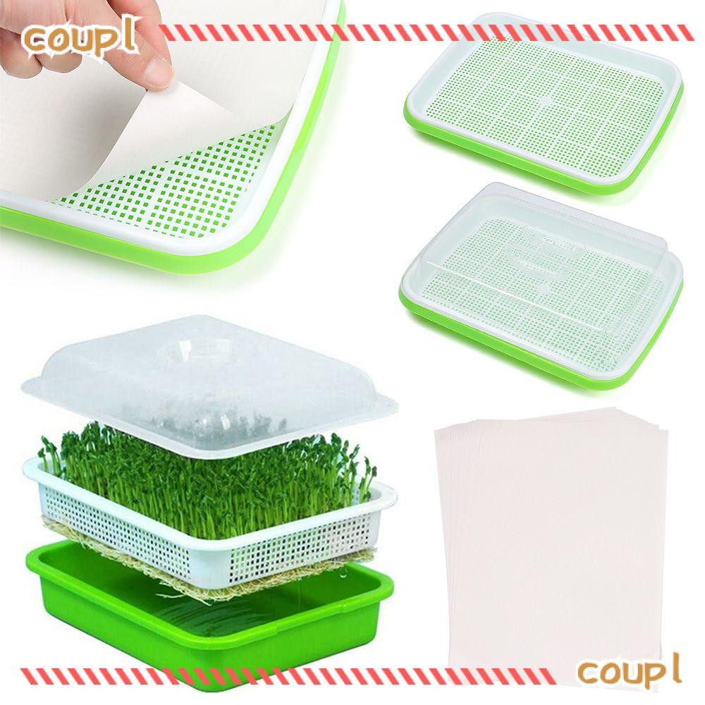 COUPL Grow Nursery Pots อุปกรณ์ทําสวนถาด Hydroponic Soilless Cultivation Sprout Pot