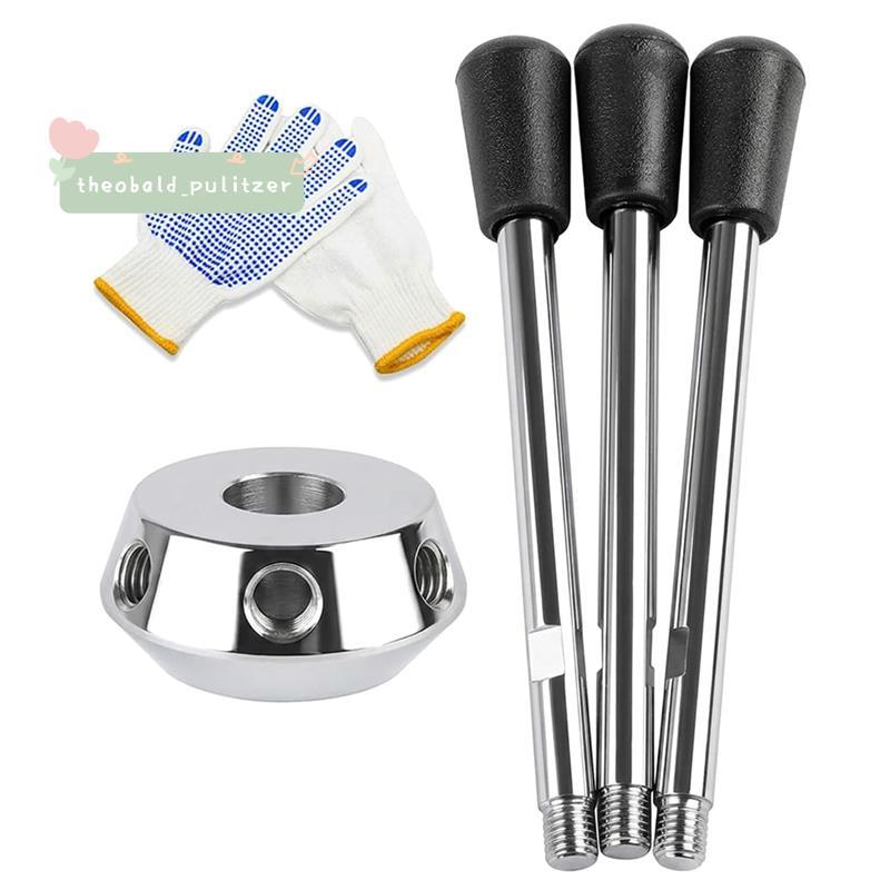 3 เจาะเครื่อง Feed Handle Kit สําหรับ Hub Heavy-Duty Bench เจาะสําหรับ Z512, Z516, Z4116,Z4120