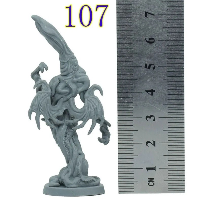 LJJ TRPG เกมกระดาน Cthulhu Death May Die Miniatures,100-107 กบ Monstrous ANCIENT ONE Unpainted Horro