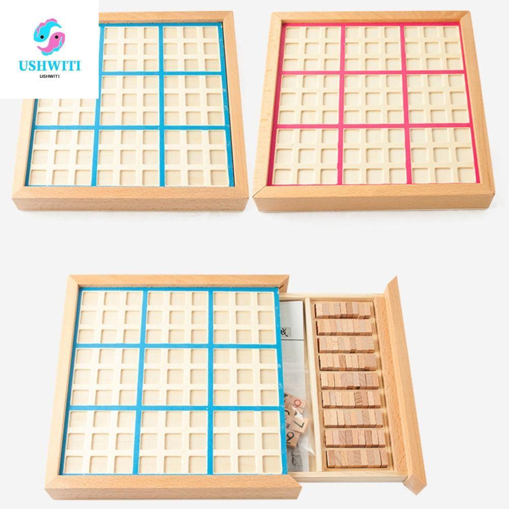 MLINX Sudoku หมากรุก, Sudoku Montessori Sudoku Crosswords ของเล่น,คณิตศาสตร์ปริศนาของเล่นเกมตารางหลั