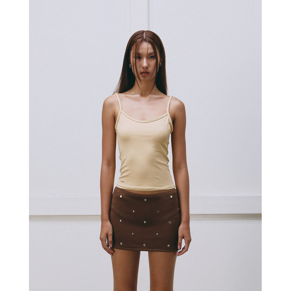 Piccoro - Polka Dot Mini Skort กระโปรงมินิตอกหมุดมีซับในขาสั้น