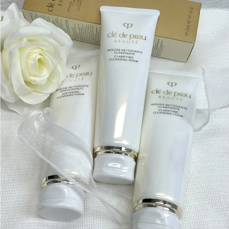 แท้💯 Cle De Peau CPB Facial Cleanser Beaute Softening Cleansing Foam 110ml/125ml ทำความสะอาดผิวหน้า Cleanser - รูปที่ 5