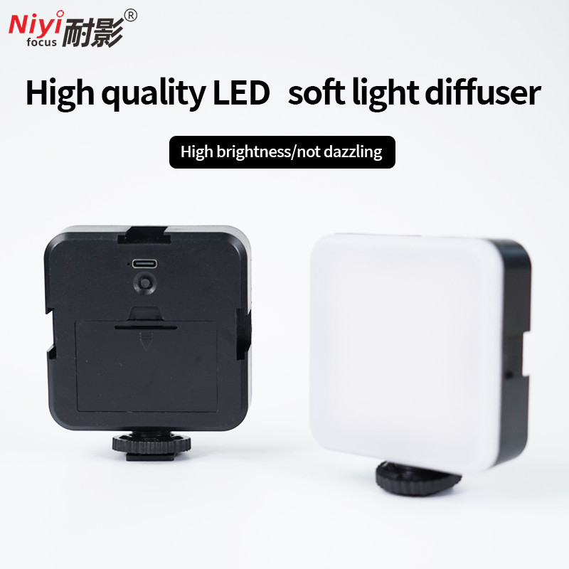 ANIYI Quick Release LED เติมแสง Mini Light DSLR SLR กล้อง Mirrorless Vlogging Selfie Light อุปกรณ์เสริมสําหรับกล้องแอคชั่น