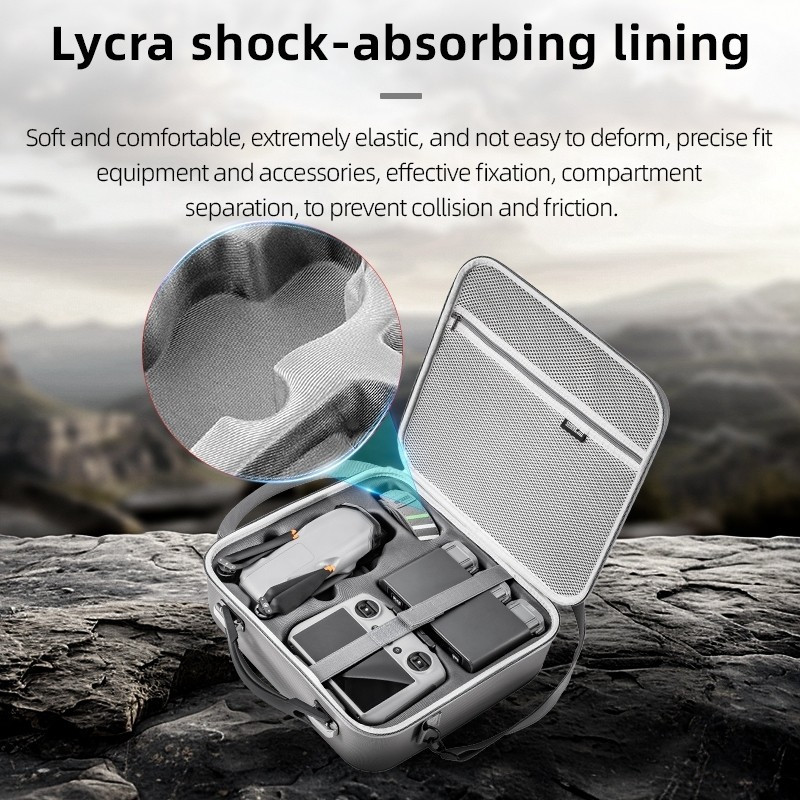 เข้ากันได้กับกระเป๋าสะพายไหล่ DJI Air 3S Combo Bundle, กระเป๋าอุปกรณ์เสริม DJI Air3, เข้ากันได้กับ R