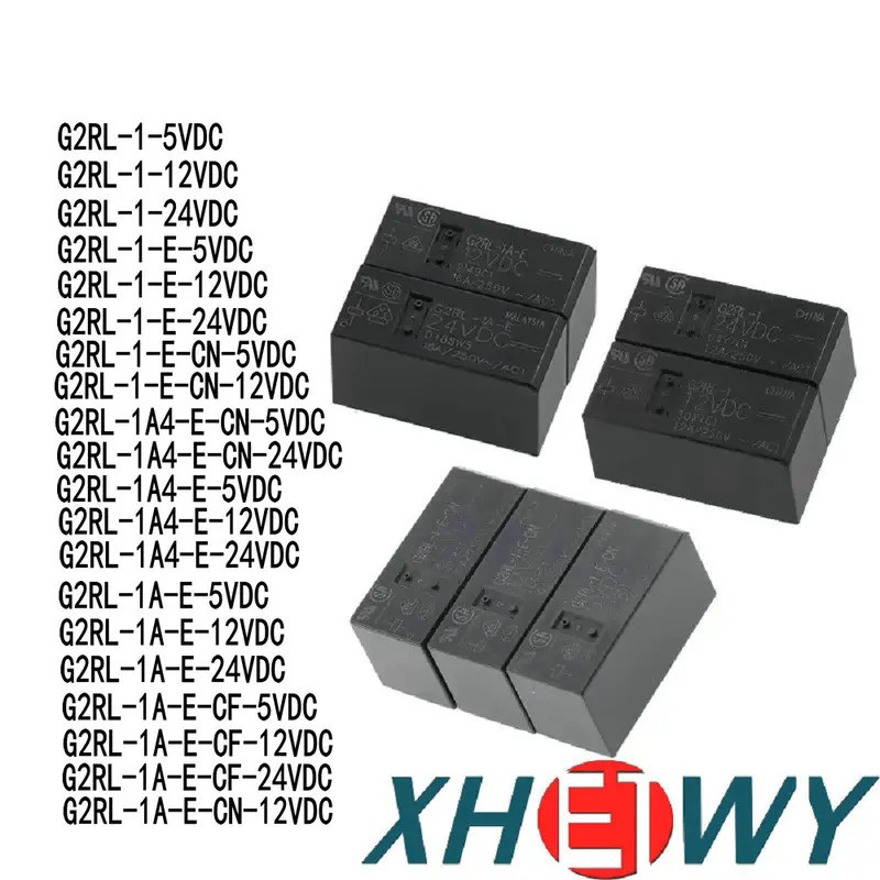 2-5PCS G2RL-1 1A 1-E 2-12VDC 5VDC 24VDC 1A4-E-CN DC5V G2RL-1-12VDC G2RL-1-E-5VDC G2RL-1-E-24VDC G2RL
