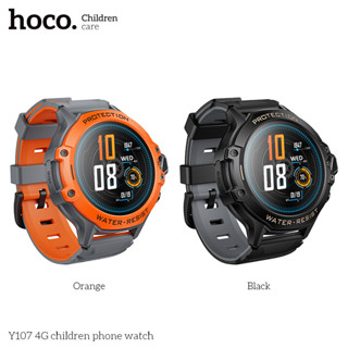 [รองรับซิมการ์ดนาโน] HOCO Y107 สมาร์ทวอทช์เด็กรุ่นโทรเด็กสาว…