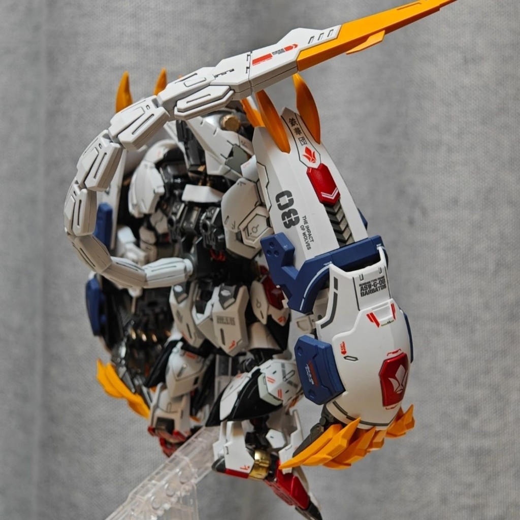 สินค้าใหม่สูง MGSD Barbatos สี่รูปแบบ G08 รุ่น Q Gundam พร้อมสติกเกอร์น้ําประกอบรุ่น TOHO