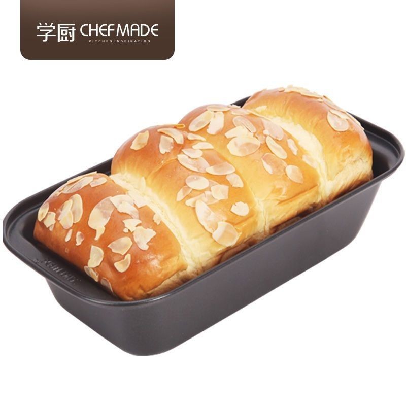 แม่พิมพ์ขนมปังดำขนาดกลาง Non-Stick 0FHC แม่พิมพ์ขนมปังดำ 0FHC แม่พิมพ์ทอสต์กันติดทรงสี่เหลี่ยม แม่พิ