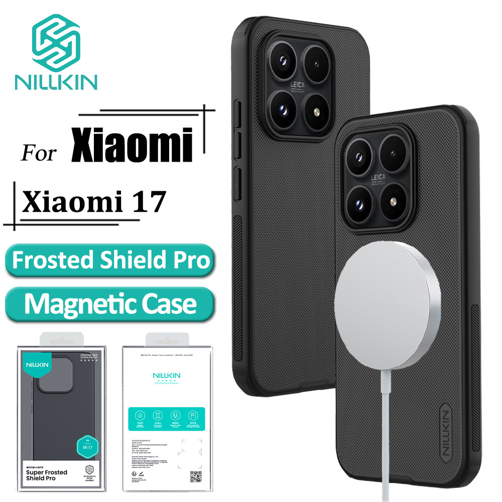 เคสแม่เหล็ก Nillkin Super Frosted Shield Pro สําหรับ Xiaomi 17 เคสฝาหลังกันกระแทก