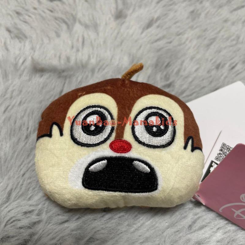 พร้อมสต็อกเวอร์ชั่นญี่ปุ่นของแท้ Disney Squirrel Chip n Dale Expression พวงกุญแจจี้ตุ๊กตา
