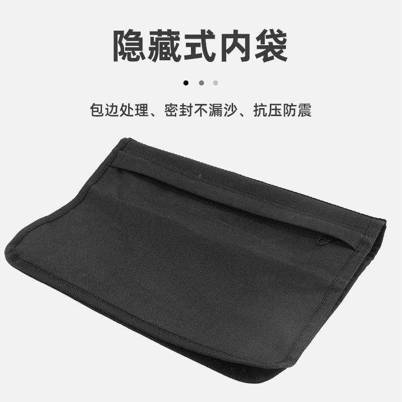 ผ้า Oxford สีดํา Load-Bearing กระเป๋ากระสอบทรายการถ่ายภาพโคมไฟเพดานขาตั้งอุปกรณ์เสริม Load-Bearing B