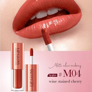 พร้อมส่ง✨ลิปสติก ลิปกลอส เนื้อลิขวิดแมตต์ ให้ความชุ่มชื้น ติดทนยาวนาน กันน้ำ กันเหงื่อ Sadoer Lipstick