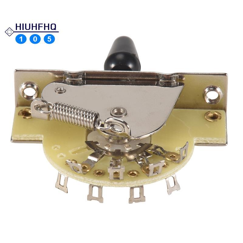 Hiuhfhq106Guitar โลหะ 5 Way Lever Switch สําหรับ FD กีตาร์ไฟฟ้าอะไหล่เปลี่ยน