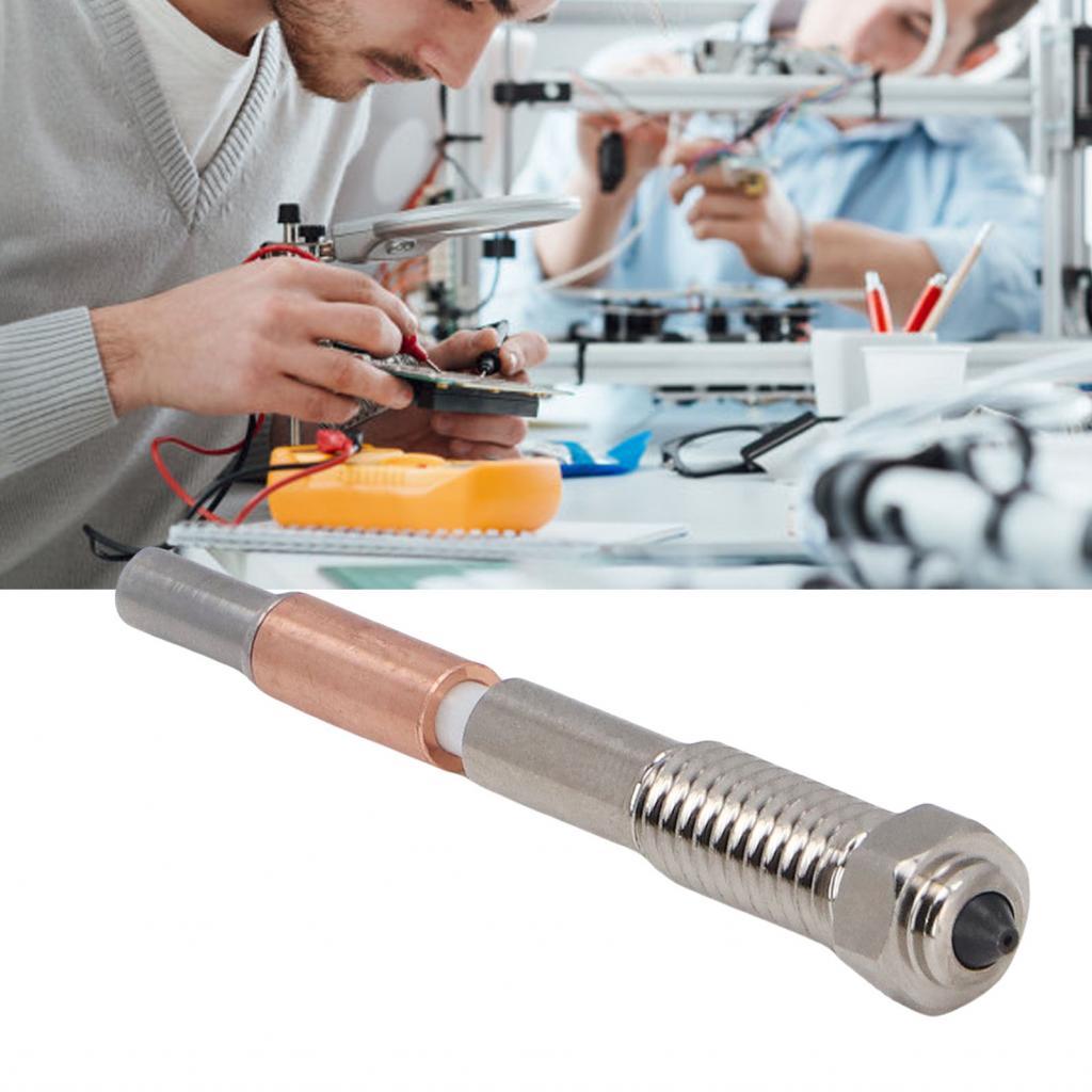 หัวฉีดและ Heatbreak การนำความร้อนสูงผนังด้านในเรียบ Quick Swap 0.4 มม. สำหรับ QIDI PLUS 4 3D เครื่อง