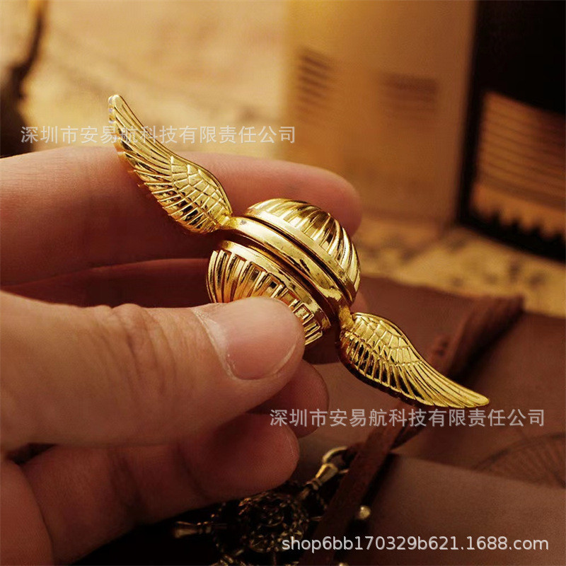 Harry Potter Flying Thief Fidget Spinner Ready Stock ขายส่ง Quidditch Cupid Spinner Finger Spinner A