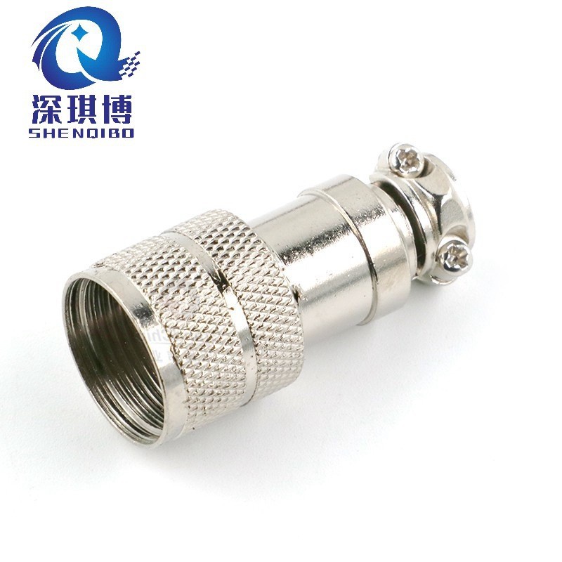 G GX16 ฝาครอบหางก้นเกลียวปลั๊กการบิน Universal หญิง Shell GX16 Connector Butt Socket Connector