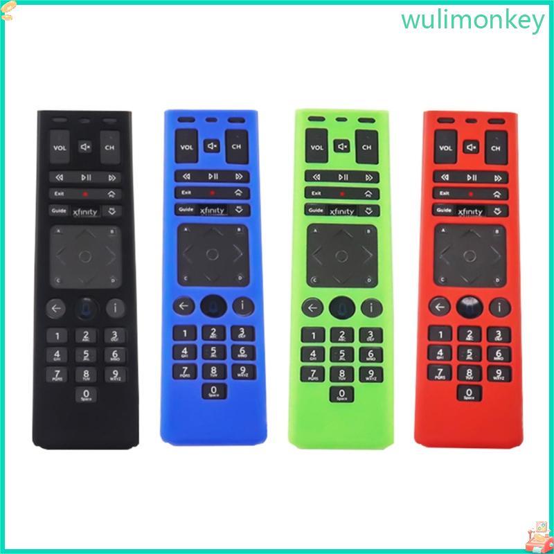 WU ป้องกันซิลิโคนฝาครอบกันกระแทก Anti-lost สําหรับ XFinity สําหรับ Comcast XR15 เสียงรีโมทคอนโทรล Sl
