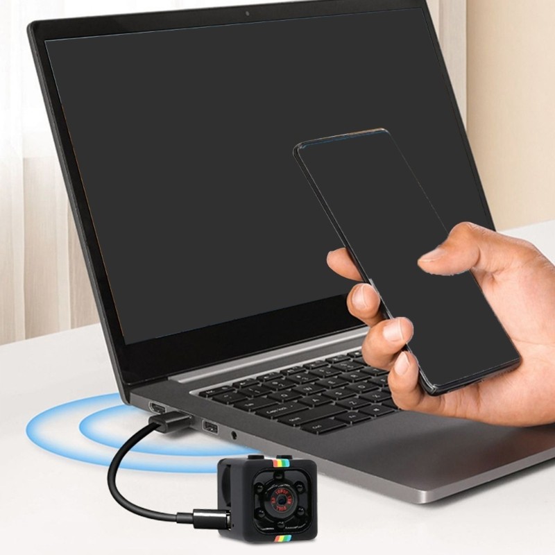 QUIM Mini Camera Tiny ABS Video Pocket Camera