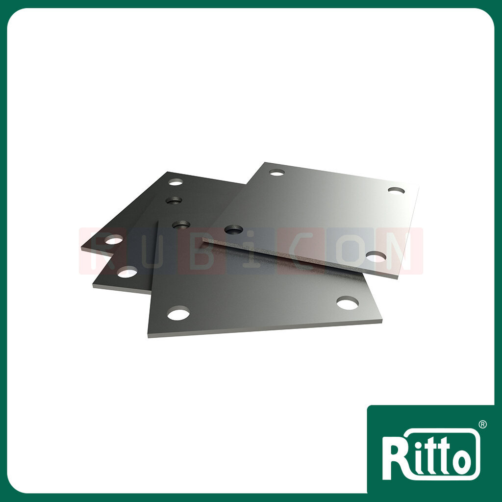 EMP 207 แผ่นในยึดอุปกรณ์ สำหรับกล่องพลาสติกรุ่น E 207 (ALUZINK MOUNTING PLATE)