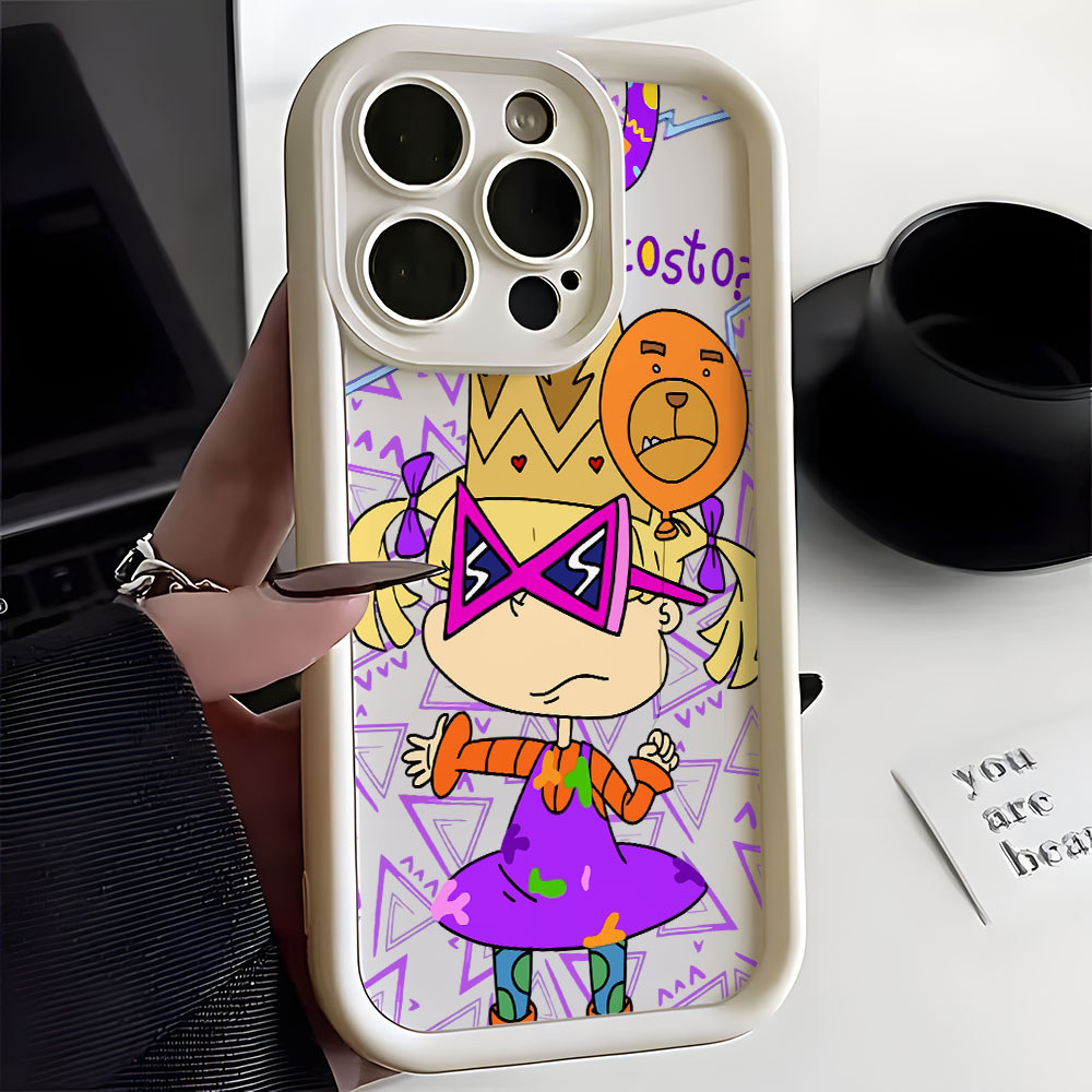 ภาพยนตร์ Rugrats ใน Paris อะนิเมะปลอกสําหรับ Apple iPhone 17 Air 16 16e 15 14 13 12 Mini 11 Pro Max 