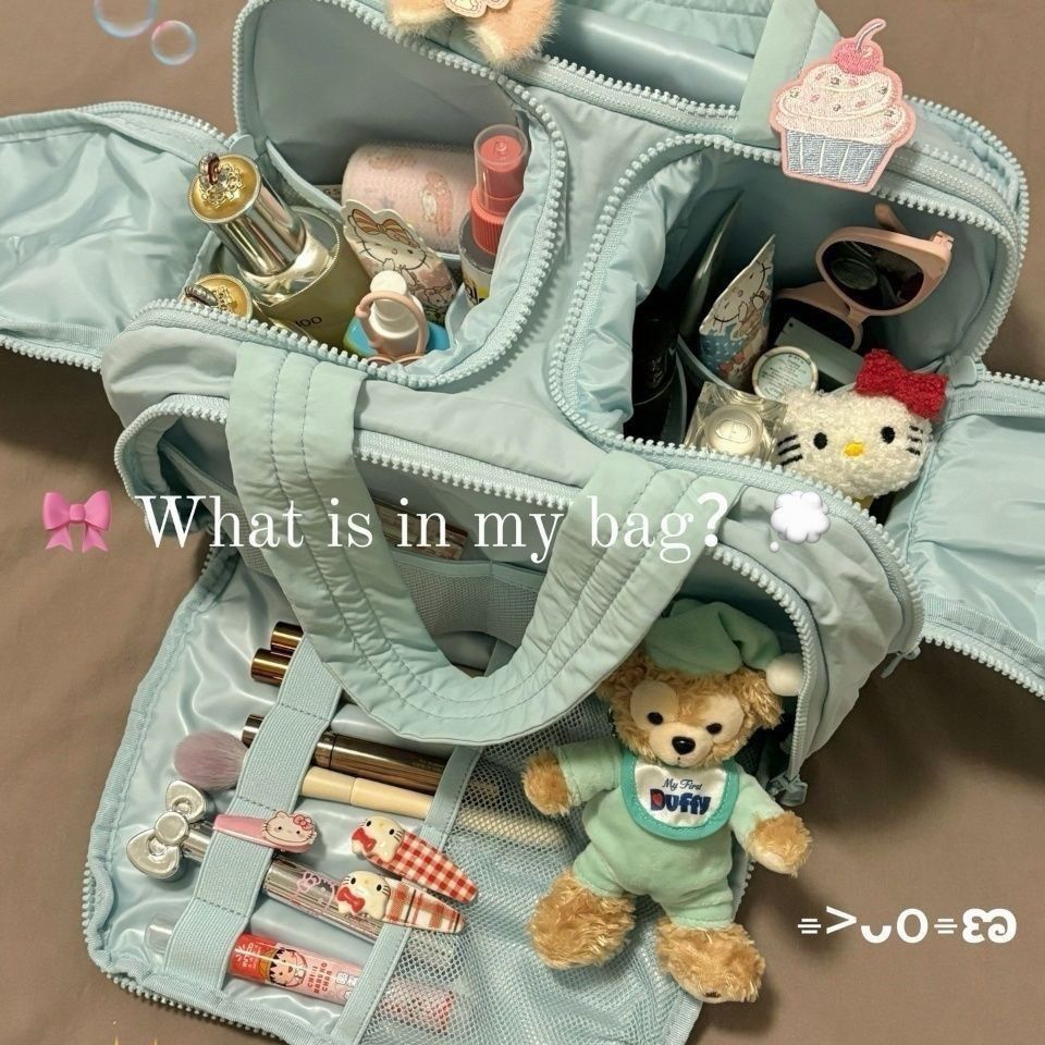 [พร้อมสต็อก] Hello kitty กระเป๋าเครื่องสําอางสไตล์ใหม่ความจุขนาดใหญ่ล้างเดินทางแบบพกพามัลติฟังก์ชั่กันน้ําพาร์ทิชันการจัดเก็บออกนอกบ้านกระเป๋าถือแบบพกพ
