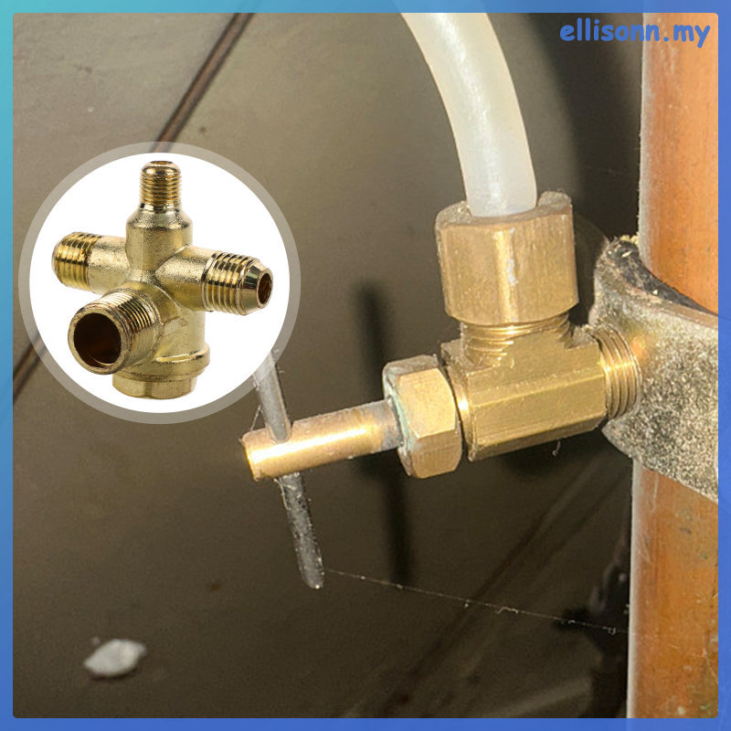 เครื่องอัดอากาศวาล์วความดัน4วิธีเกลียวไม่ใช่กลับตรวจสอบวาล์วอุปกรณ์เสริม ellisonn