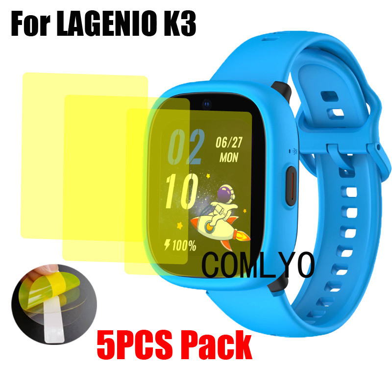 สําหรับ Ok Watch LAGENIO K3 ป้องกันหน้าจอสมาร์ทวอท์ชฝาครอบบางพิเศษ HD TPU ฟิล์ม
