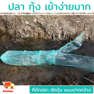 Towater ดักปลา ที่จับปลา ตุ้มดักกุ้งฝอย 8 ที่ดักปลา ดักกุ้ง ปลาเข้าง่าย โต่ง พับเก็บง่าย งานดี สะดวก ใช้งานง่าย