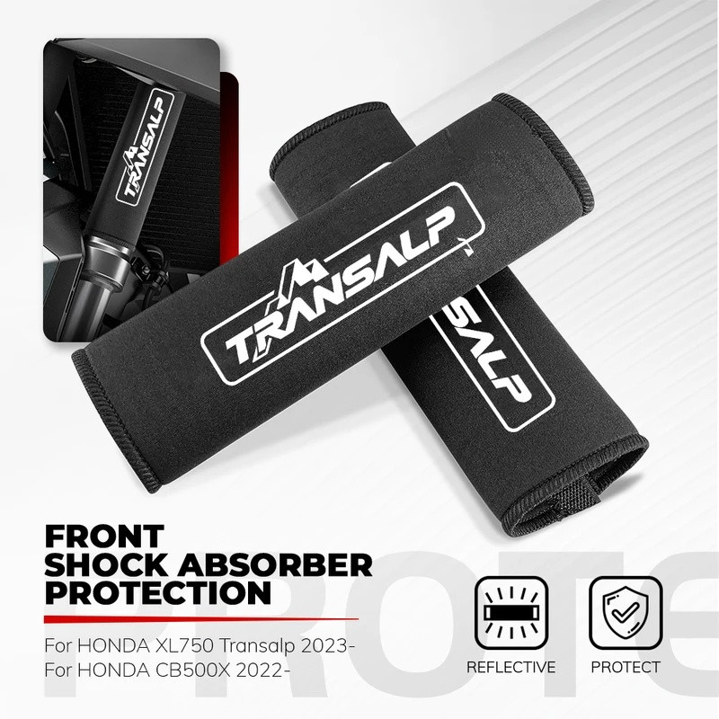 สําหรับ HONDA XL750 Transalp XL 750 CB500X CB 500 X 2022- รถจักรยานยนต์ส้อมฝาครอบป้องกันโช้คอัพฝุ่น 
