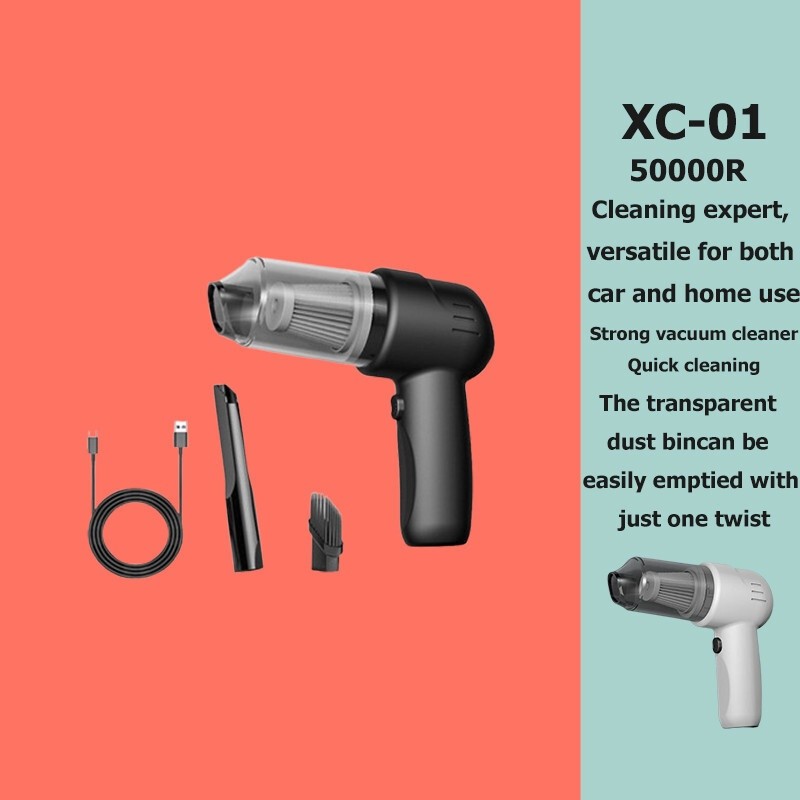 Car Vacuum Cleaner Strong Suction Cleaner Portable HandHeld Vacuum Cleaner Cleaning Machine